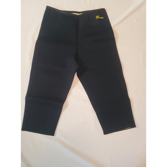 Hot Shapers Sweat Sauna Thermo Slimming High Waist Shorts Thigh Workout Sz Large - Picture 1 of 5